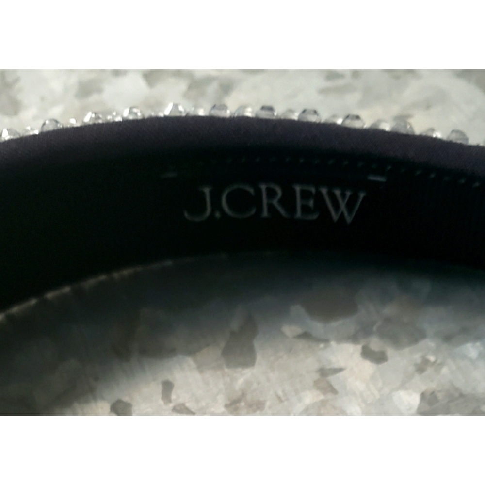 NWOT J.Crew Rhinestone-studded headband - Picture 2 of 3